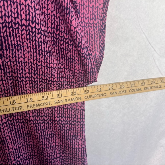 pleione blouse Top XL Short Sleeve - Picture 5 of 6